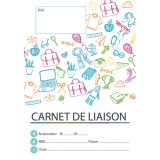 Carnet de liaison primaire léger & résistant, format 14,5x20,8cm, 48 pages, 16 bulletins d'absence