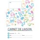 Carnet de liaison primaire léger & résistant, format 14,5x20,8cm, 48 pages, 16 bulletins d'absence