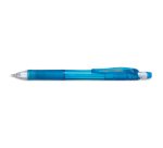 Porte-mines pentel energize canon fixe mine 0,7mm grip    caoutchouc gomme avec capuchoncorps coloris bleu translucide