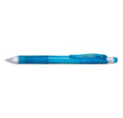 Porte-mines pentel energize canon fixe mine 0,7mm grip    caoutchouc gomme avec capuchoncorps coloris bleu translucide