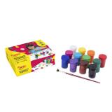 Gouache liquide - 12 x 15ml couleurs assorties