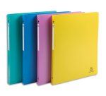 Classeur 4 anneaux 15mm polypropylène Forever Young - A4 - Couleurs assorties