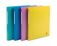 Classeur 4 anneaux 15mm polypropylène Forever Young - A4 - Couleurs assorties