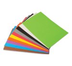 Feuille mousse o'color caoutchouc eva 30x40cm 10     coloris assortis pochette 10  unites