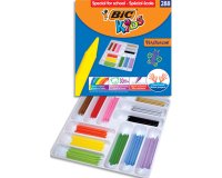 Craie coloriage bic kids plastidecor format special    ecole 288 unites
