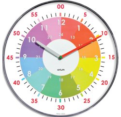 CEP Orium Horloge éducative Practice, diamètre 300 mm