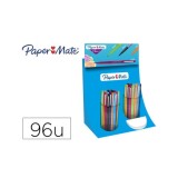 Présentoir de 96 Stylo feutre FLAIR Original, pointe M, Trait 0,7 mm. Coloris assortis