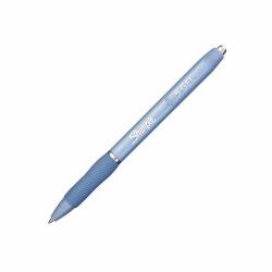 Présentoir de 4 boîtes de 12 Roller S.Gel Fashion. Encre gel bleue, pointe moyenne 0.7 mm.