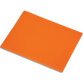 Lot de 5 feuilles de carton ondulé 328g, dimensions 50 x 70 cm, coloris orange