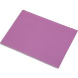 Lot de 5 feuilles de carton ondulé 328g, dimensions 50 x 70 cm, coloris violet