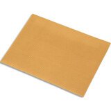 Lot de 5 feuilles de carton ondulé 328g, dimensions 50 x 70 cm, coloris marron clair