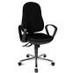 Fauteuil SYNCRO mécanisme synchrone avec accoudoirs, dimensions assise 46 x 45 cm, noir