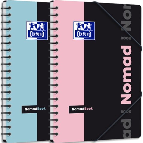 Nomadbook Pastel 160 pages (couverture Polypro), Seyès (technologie réglure SCRIBZEE). Format B5