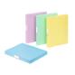 Boîte de classement a4 rose + 4 bleu + 3 vert + 2 jaune rainbow pastel carton présentoir