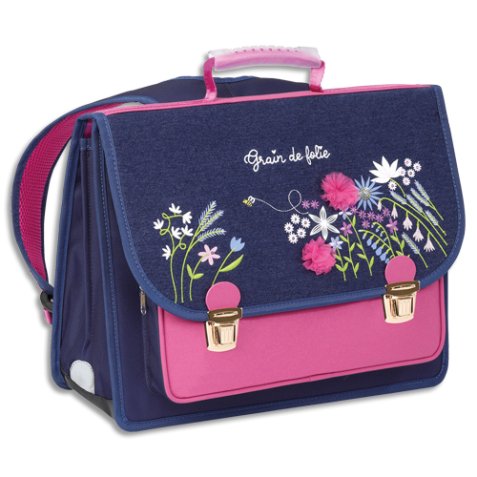 Cartable wild flowers 38x32x15
