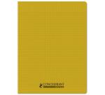 Cahier conquerant poplypropylene indechirable   et lavable recycle 24x32 cm   96 pages seyes piqure 90g