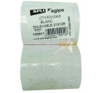 Etiquette pour pince à étiqueter, 21 x 12 mm, blanc