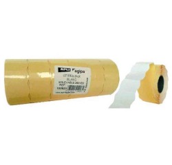 Etiquette pour pince à étiqueter, 26 x 16 mm, blanc