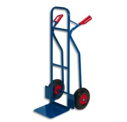 Diable de transport en tube d'acier, charge: 180 kg