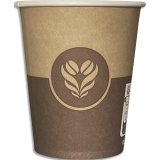 Sachet 100 gobelets carton 15 cl - 6 oz Vending Décor Barista 6100GOBVB