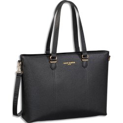 Sac Cabas Femme Ordinateur ALBA 15,6'' - 1 Compartiment - Polyuréthane - NOIR 784422-33