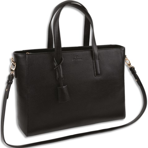 Sac Cabas Ordinateur 15,6 pouces LADY BRADFORD NOIR 655374