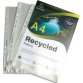 Sachet de 25 pochettes perforées PP recyclé Forever 12/100e - A4 - Translucide