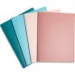 Protège-documents semi-rigide en PP recyclé 80 vues Skandi - Couleurs assorties