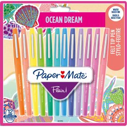 Paper:Mate Feutre Flair 'Océan Dream', étui de 12