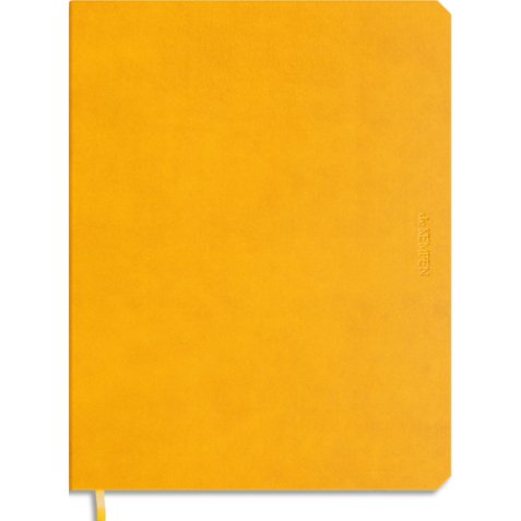 Carnet de KEMPEN independent l 17 x 22 cm ligné - jaune 5.196.3344.11.6.8