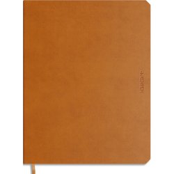 Carnet de KEMPEN atlas l 17x22 cm ligné - brun 5.196.3344.03.6.8