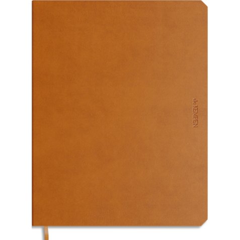 Carnet de KEMPEN atlas l 17x22 cm ligné - brun 5.196.3344.03.6.8