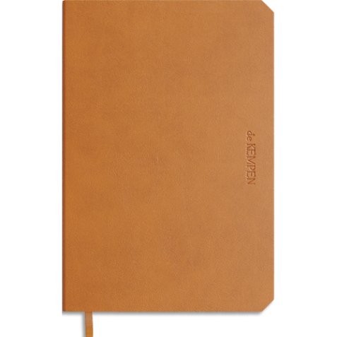 Carnet de KEMPEN atlas p 11x16 cm ligné - brun 5.796.3344.03.6.8