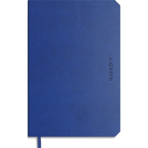 Carnet de KEMPEN blue note p 11x16 cm ligné - bleu 5.796.3344.06.6.8