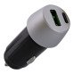 Chargeur allume-cigares haute puissance 2usb 38w max (usb qc3.0 - 18w + usb-c pd2.0 - 2 CACSILVER2