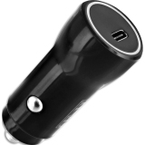 Chargeur allume-cigares 1 usb-c 20w - noir CACPD