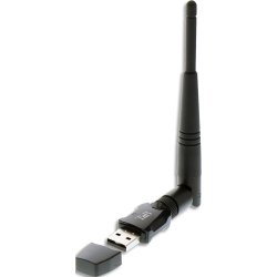 Clé wi-fi ac 600 mbps avec antenne détachable - noir ADWF600AC