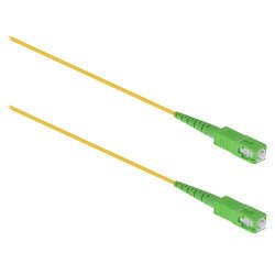 Câble fibre optique - sc/apc vers sc/apc 10m - jaune FIBREOPTIC10