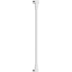 Câble 9.5 m/f - 2m - blanc COAXMF2