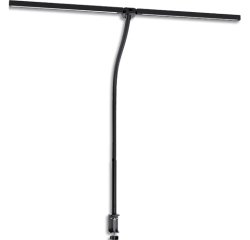 CEP Lampe de bureau à LED ALBATROSS, pied de serrage, noir