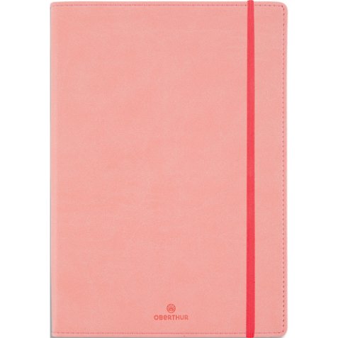 Carnet a5 carmen peche - 200 pages - souple - ligne 5881303
