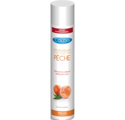 Désodorisant coldis usage professionnel parfum pêche aérosol 750ml