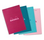 Rhodia bloc agrafé COULEURS N°13 5/5 80 feuillets microperforés, couvertures assorties - Assortis