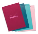 Rhodia bloc agrafé COULEURS N°16 5/5 80 feuillets microperforés, couvertures assorties - Assortis