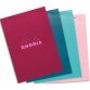 Rhodia bloc agrafé COULEURS N°16 5/5 80 feuillets microperforés, couverures assorties - Assortis