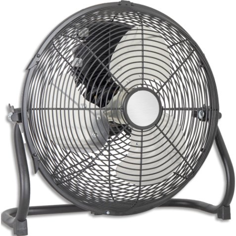 Brasseur d'air, grand puissance de 50 W, idéal pour déplacer un grand volume d‘air.