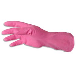 Gant ménage coldis latex naturel epi i norme en420 épaisseur 0.33mm standard taille 8