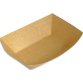 Boîte 250 Barquettes rectangulaire kraft 125 ml 125250BAK