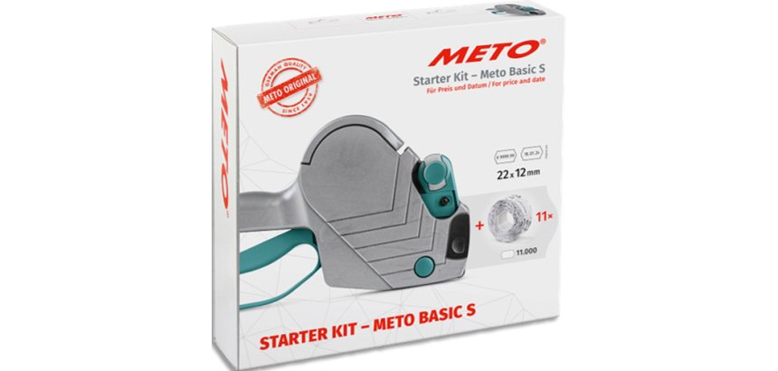 Étiqueteuse de prix Basic S 822, kit de démarrage