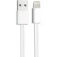 Câble mfi, usb-a / lightning, nylon, blanc, 1m 600416